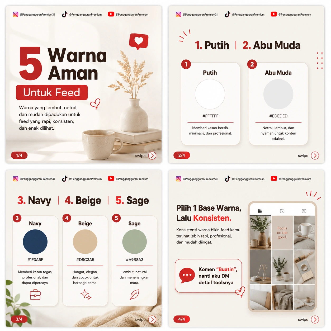 BuatinKonten — Carousel Prompt AI untuk Kreator