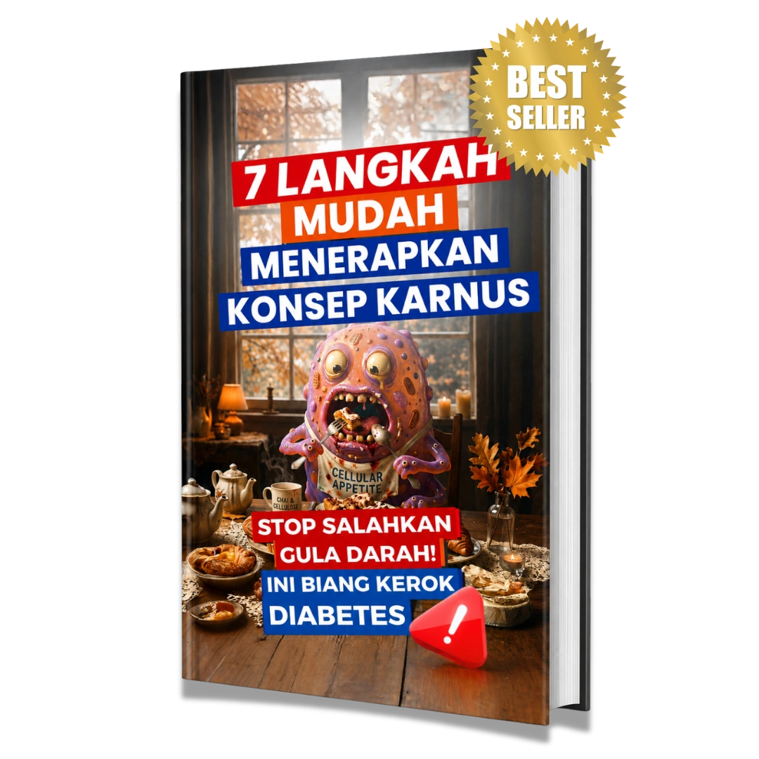 Mockup eBook Konsep Karnus tampak samping