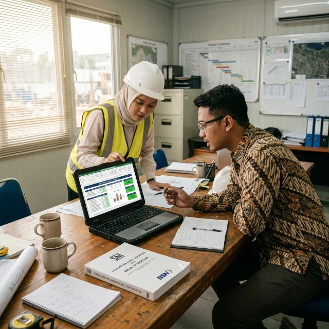 Engineer kewalahan menghitung struktur baja
