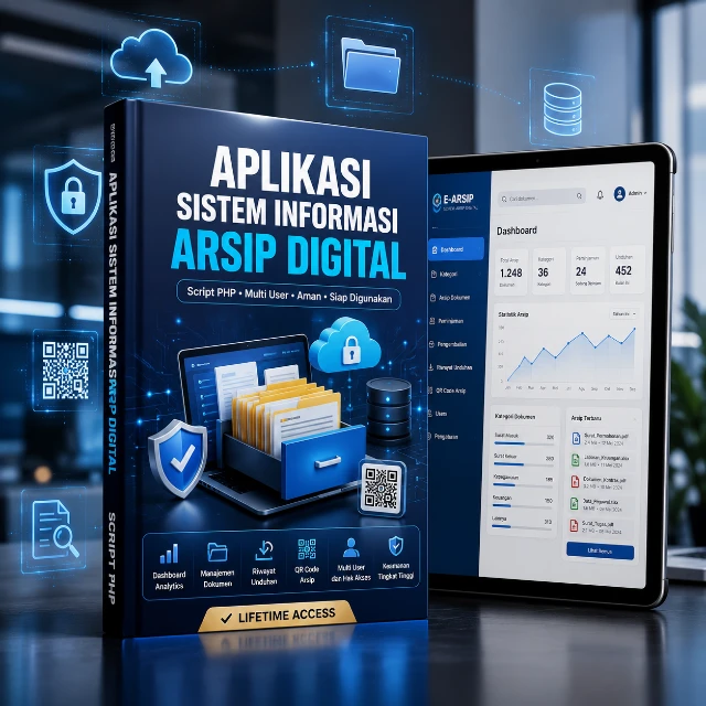 Paket Source Code Sistem Informasi Arsip Digital
