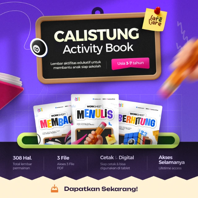 Calistung Activity Book