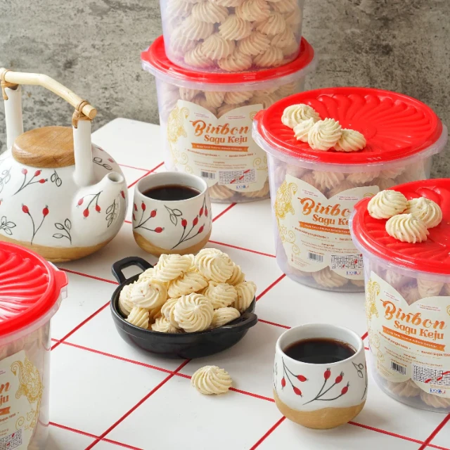 Grosir Sagu Keju Binbon 500g (1 Dus Isi 6 Toples) 5