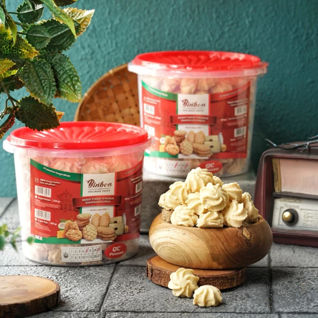 Grosir Sagu Keju Binbon 500g (1 Dus Isi 6 Toples) 2