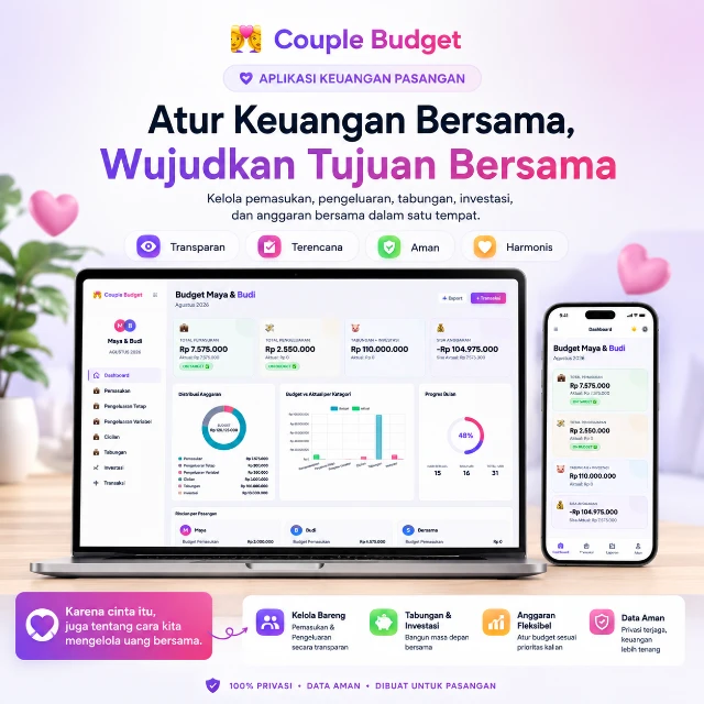 CoupleBudget Mockup