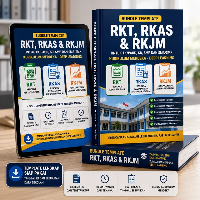Isi Bundle Template RKT, RKAS dan RKJM