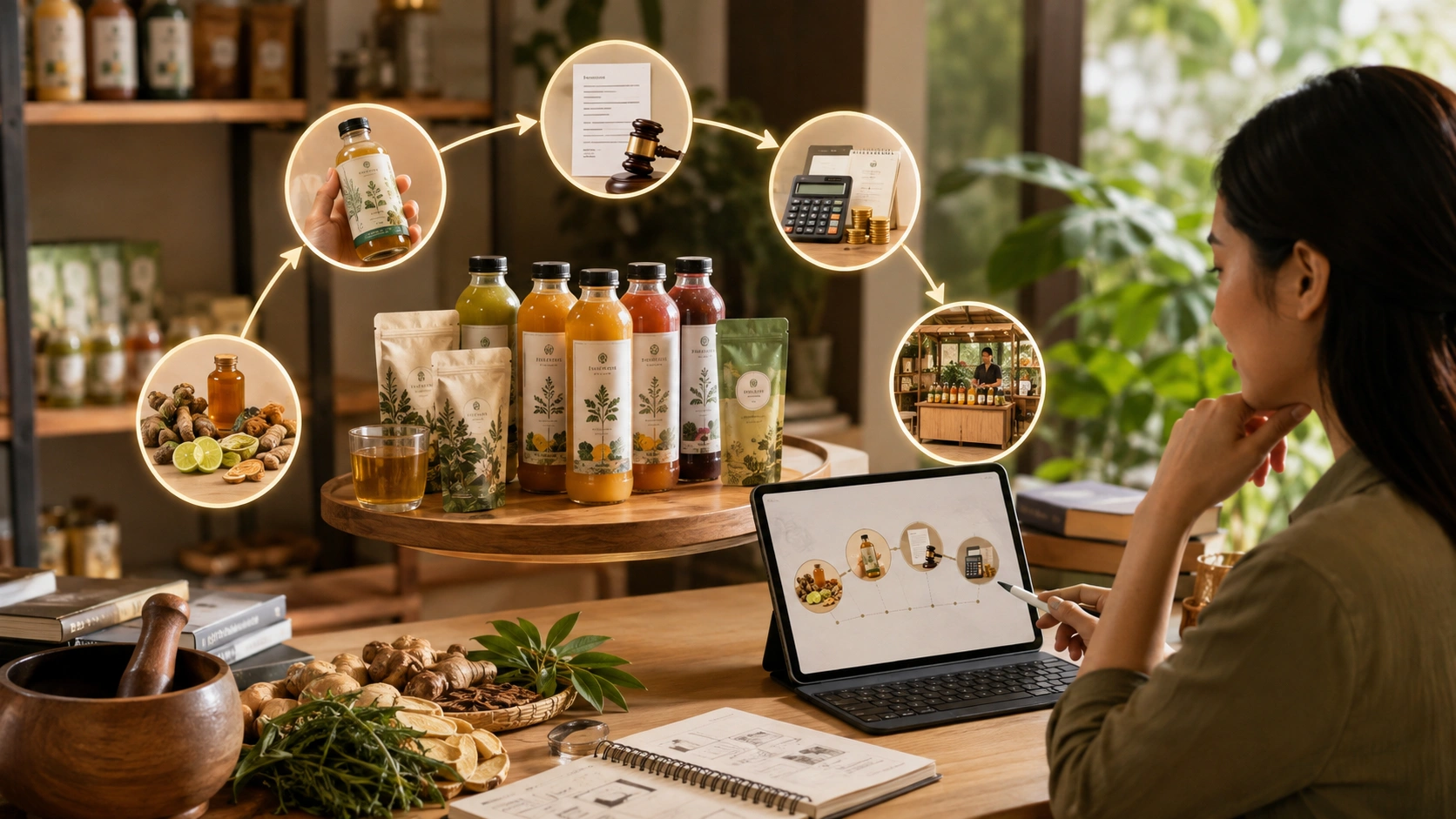 Solusi memulai bisnis jamu