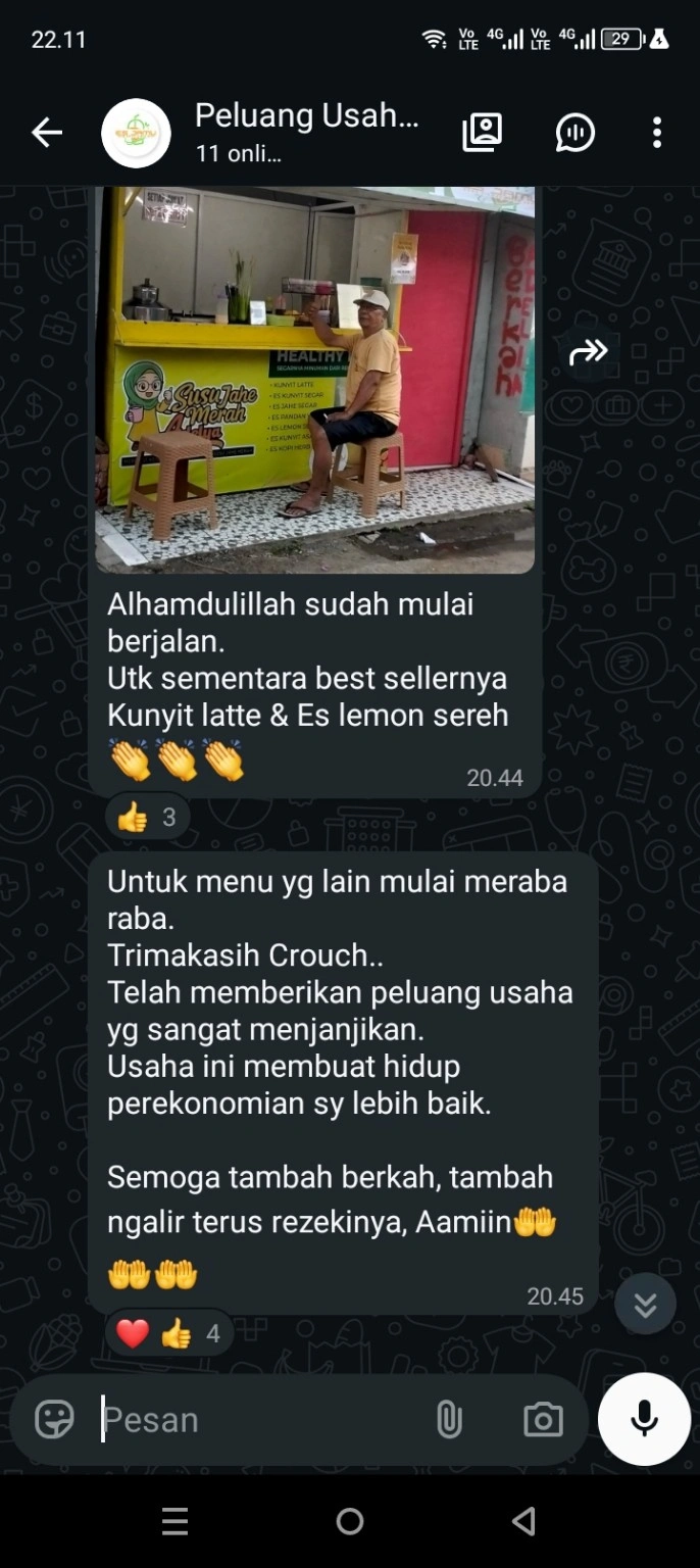 Testimoni member 1