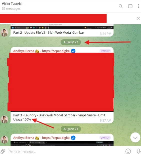 Dokumentasi APOPS saat usage AI mencapai 100 persen