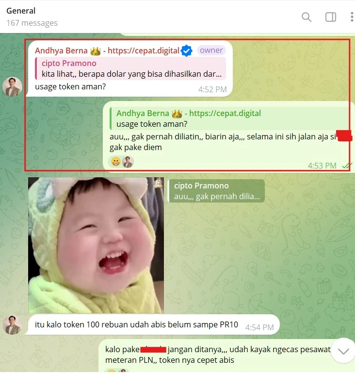 Screenshot percakapan pengguna APOPS Method 3; buka gambar untuk membaca ukuran penuh