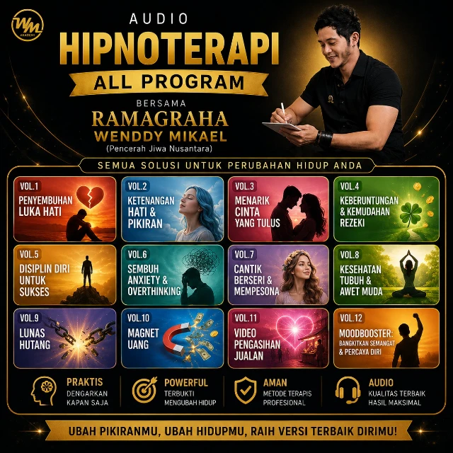 (PROMO) 12 AUDIO PROGRAM HIPNOTERAPI