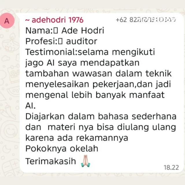 Testimoni peserta 2