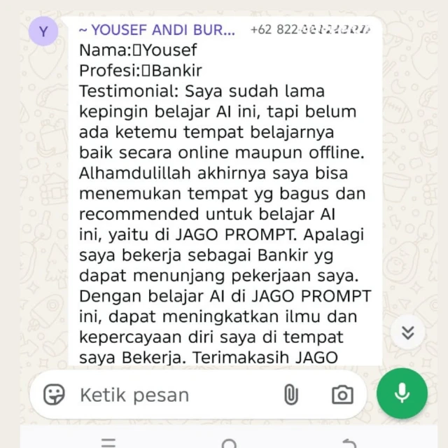 Testimoni peserta 3