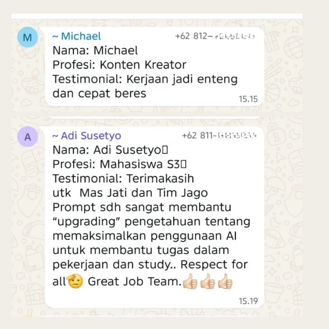 Testimoni peserta 5
