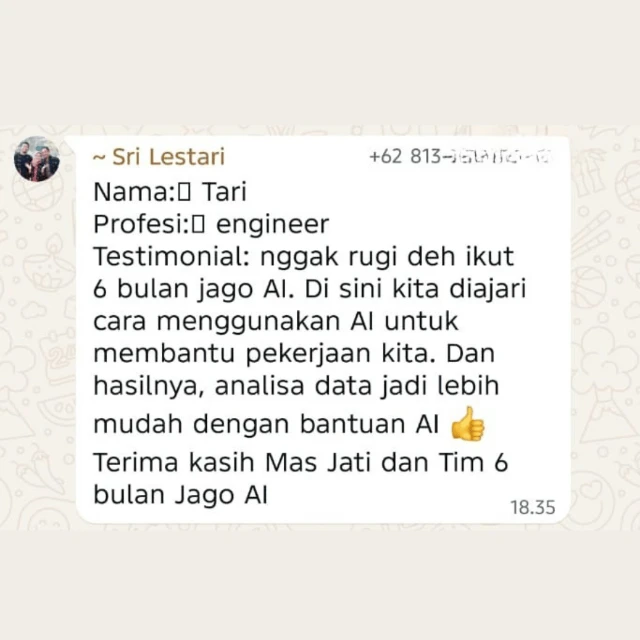 Testimoni peserta 8