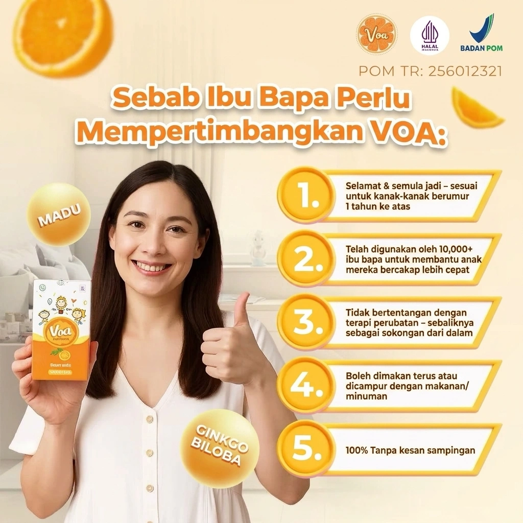 Maklumat ringkas tentang VOA dan ramuannya
