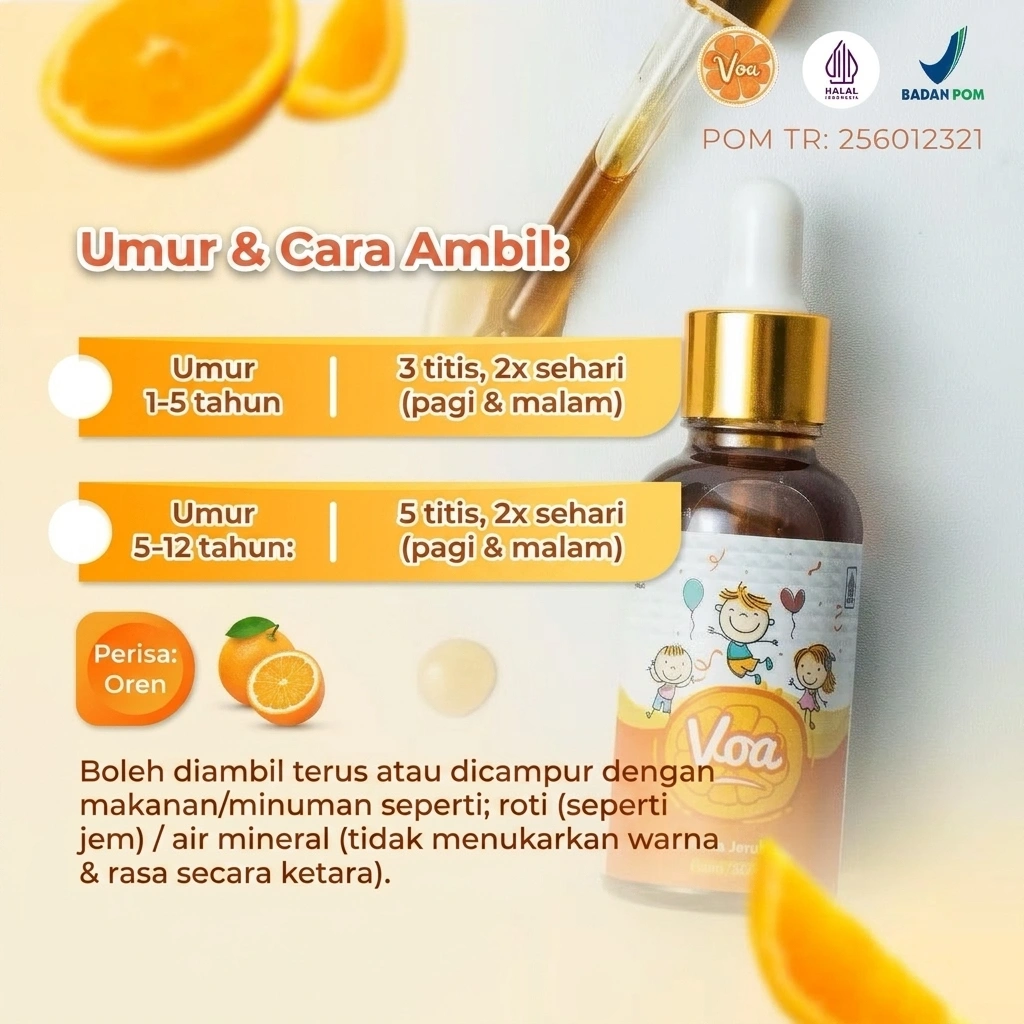 Panduan umur dan cara pengambilan VOA