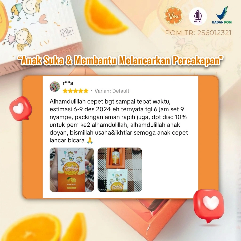 Testimoni pengguna VOA keenam