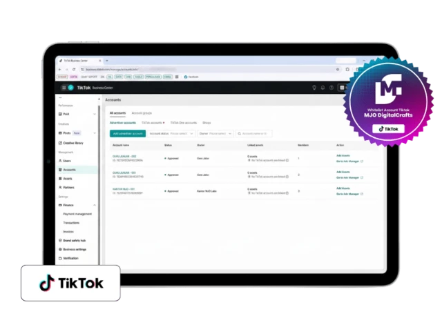 TikTok Whitelist MJO DigitalCrafts