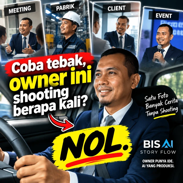 BIS AI Story Flow — Tools Konten AI untuk Owner