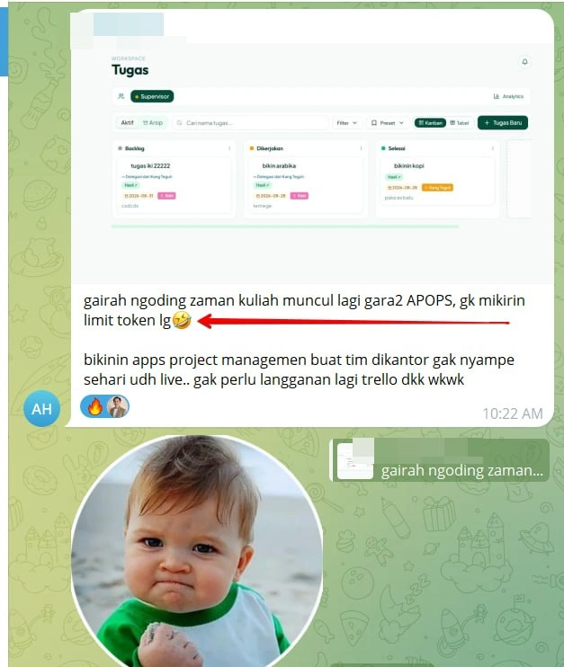Testimoni pengguna APOPS