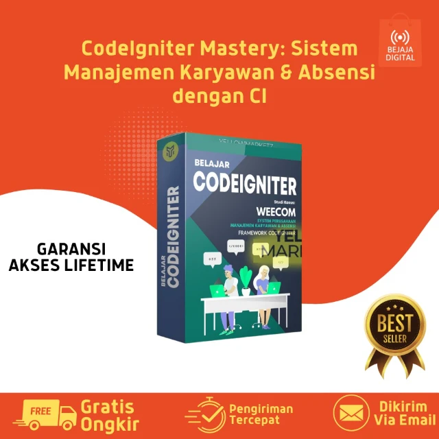 CodeIgniter Mastery: Sistem Manajemen Karyawan & Absensi dengan CI