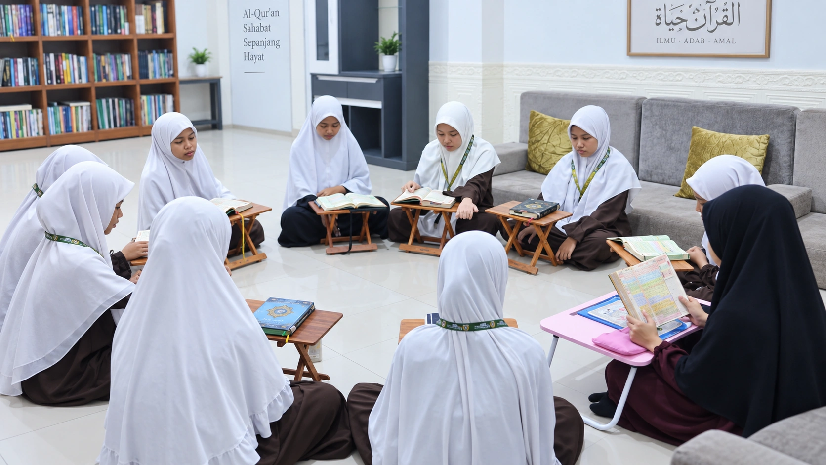 Aktivitas Santri Pondok Ashqaf dan Maryam College