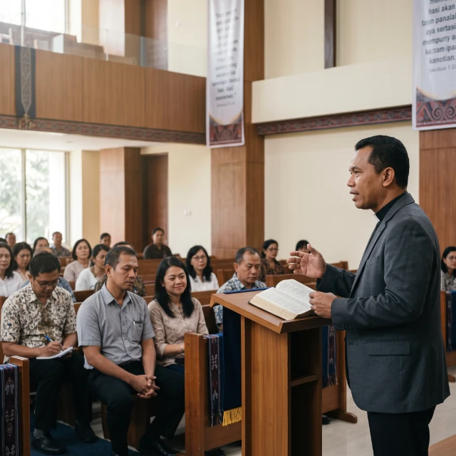 Jemaat kehilangan fokus saat khotbah