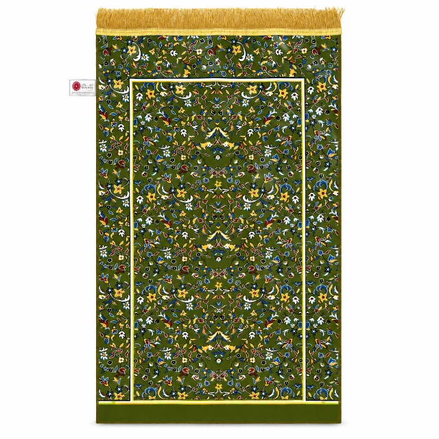 Travel Prayer Mat Rawda Green (Pre-Order)