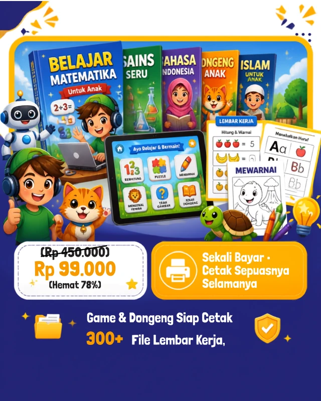 Preview Mega Bundle Edukasi Anak