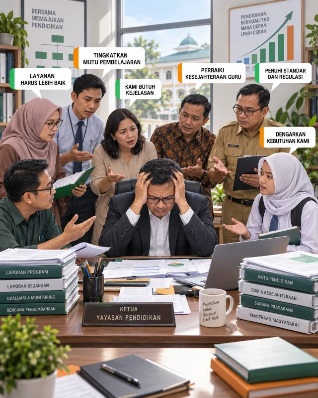 Template Lampiran 4: Pihak Berkepentingan Yayasan Pendidikan