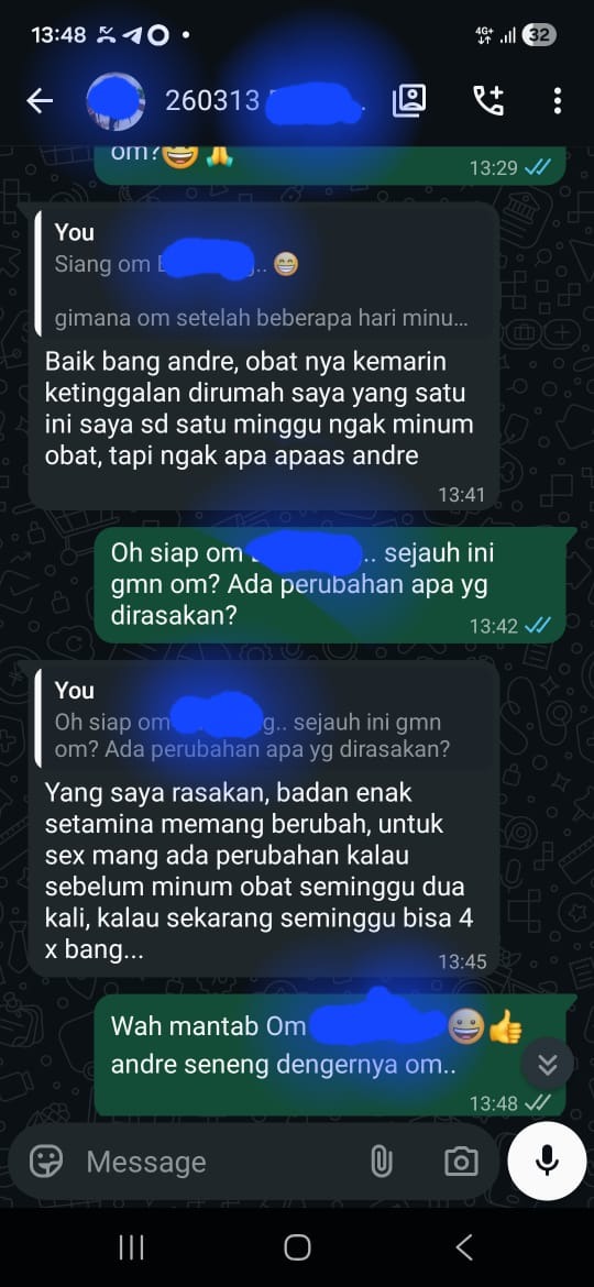 Testimoni Chat WhatsApp 2