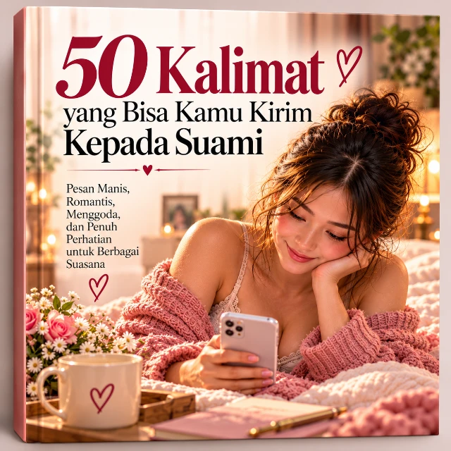 50 KALIMAT YANG BISA  KAMU KIRIM KEPADA SUAMI