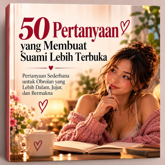50 PERTANYAAN YANG MEMBUAT SUAMI LEBIH TERBUKA
