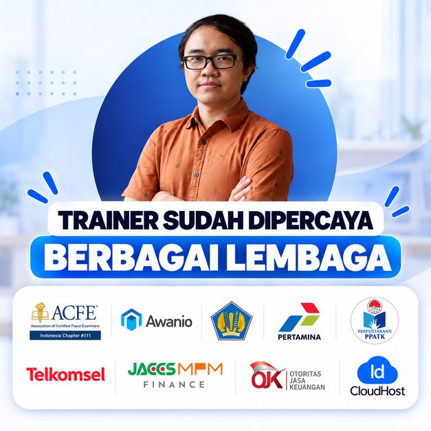 Putu Hadi Purnama Jati, trainer dipercaya berbagai lembaga