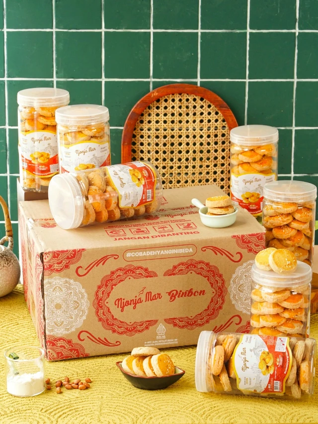 Grosir Kue Kacang Wijen Njonja Mar 400g — 1 Dus 12 Pcs 3