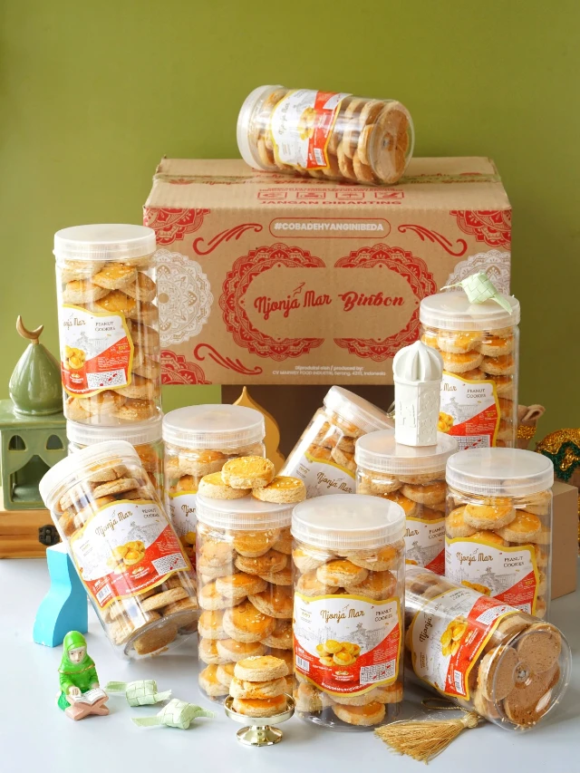 Grosir Kue Kacang Wijen Njonja Mar 400g — 1 Dus 12 Pcs 4