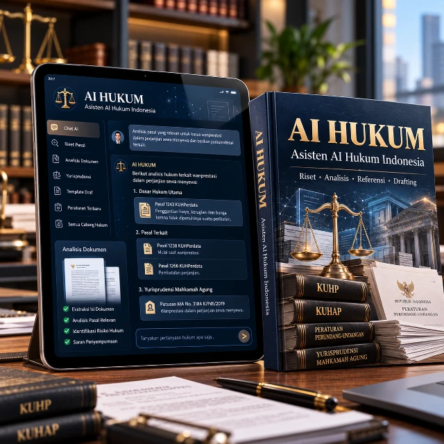 AI HUKUM teknologi legal premium