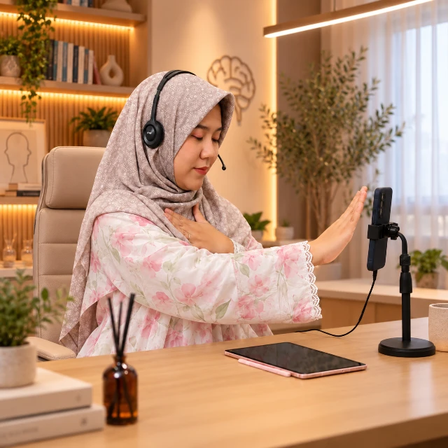 Proses Baca Aura Bersama Bunda Permata