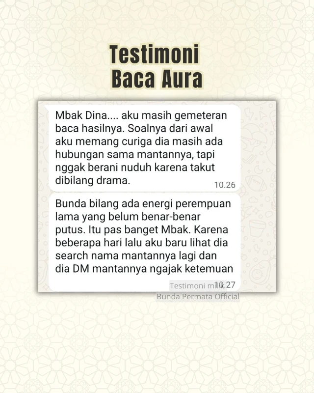 Testimoni Baca Aura 4